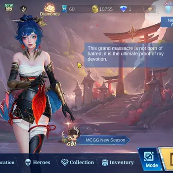 Mobile Legends: Bang Bang Accounts Collector Hero 65|Skin 87|Higest Glory 54|Floryn Sanrio,Fanny(LBorn & P.Ace),Aldous