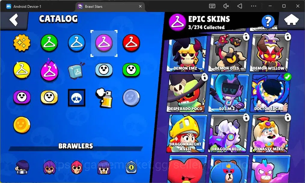 Brawl Stars Accounts Global|593 Trophy|13 Brawler|2 Max Hypercharge(She image 10