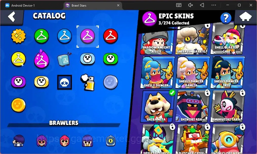 Brawl Stars Accounts Global|593 Trophy|13 Brawler|2 Max Hypercharge(She image 12
