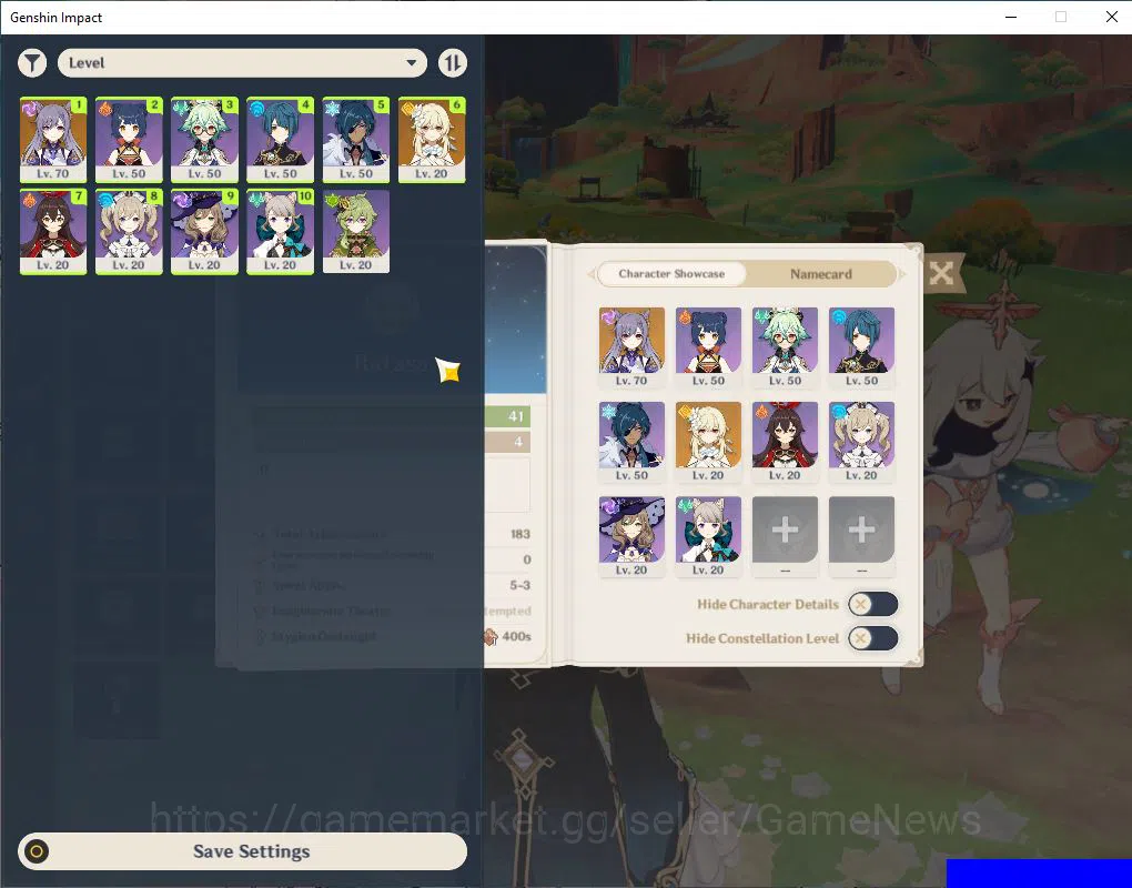Genshin Impact Accounts ASIA|AR 41|Primo Gems 16K |Keqing,Xingqiu,Lisa,Kae image 2