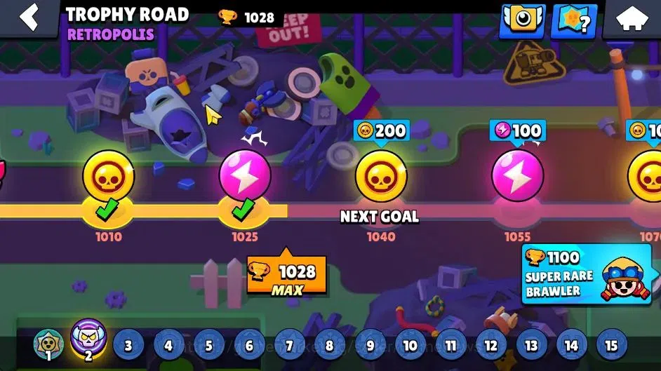 Brawl Stars Accounts 1028 Trophy|8,7K Bling| 12 Brawlers 1 Max Lvl [BEA image 5