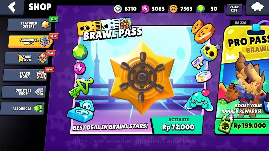 Brawl Stars Accounts 1028 Trophy|8,7K Bling| 12 Brawlers 1 Max Lvl [BEA image 7
