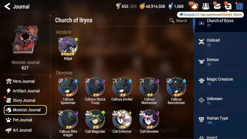 Epic Seven Accounts Global | 12 ML(DCorvus,R0Light,Harsetti,Salome,Etc image 10