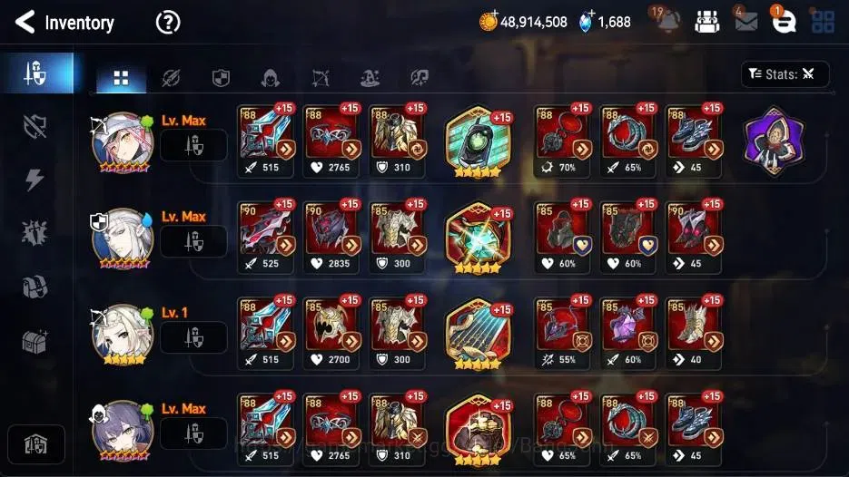 Epic Seven Accounts Global | 12 ML(DCorvus,R0Light,Harsetti,Salome,Etc image 13