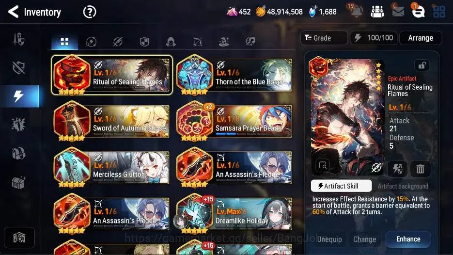 Epic Seven Accounts Global | 12 ML(DCorvus,R0Light,Harsetti,Salome,Etc image 15