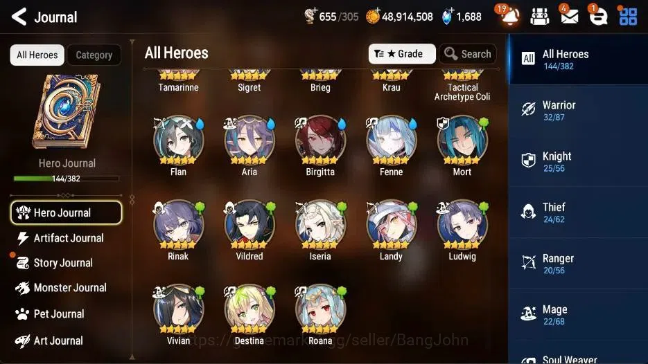 Epic Seven Accounts Global | 12 ML(DCorvus,R0Light,Harsetti,Salome,Etc image 6
