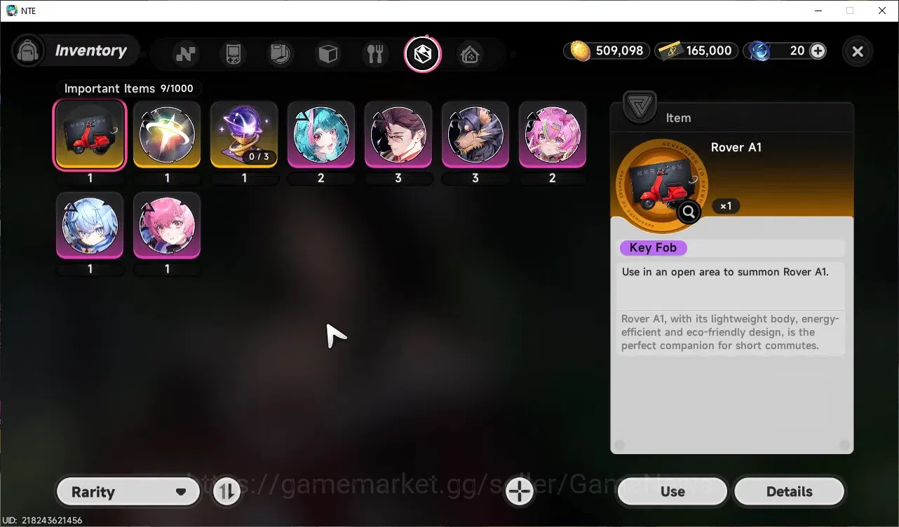 Neverness to Everness Accounts GLOBAL SEA|HL 9|4 SSR(Lacrimosa,Hotori,Sakiri,Jiuy image 10