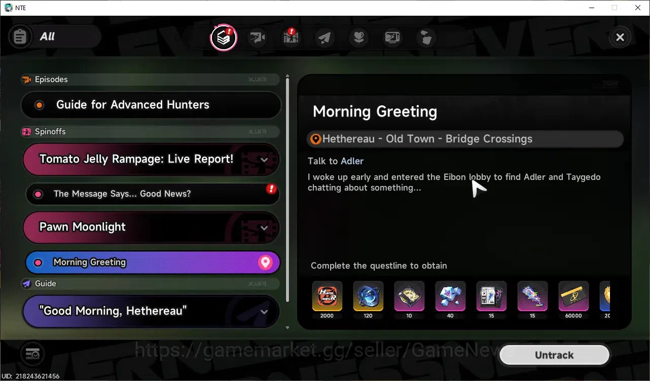 Neverness to Everness Accounts GLOBAL SEA|HL 9|4 SSR(Lacrimosa,Hotori,Sakiri,Jiuy image 11