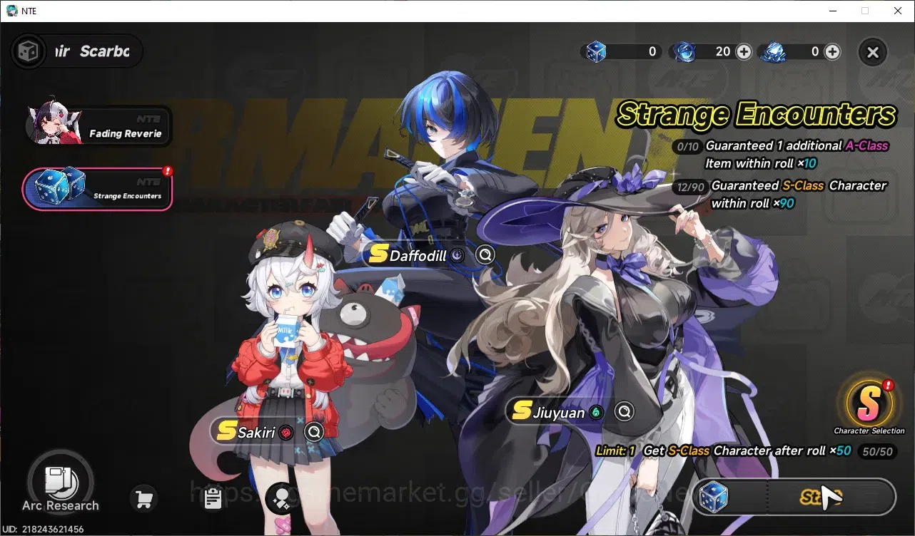 Neverness to Everness Accounts GLOBAL SEA|HL 9|4 SSR(Lacrimosa,Hotori,Sakiri,Jiuy image 6