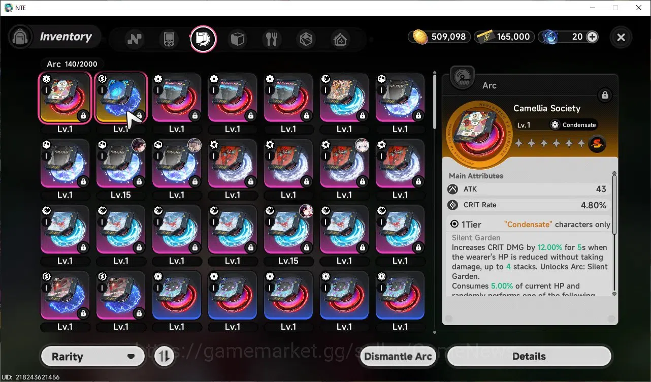 Neverness to Everness Accounts GLOBAL SEA|HL 9|4 SSR(Lacrimosa,Hotori,Sakiri,Jiuy image 9