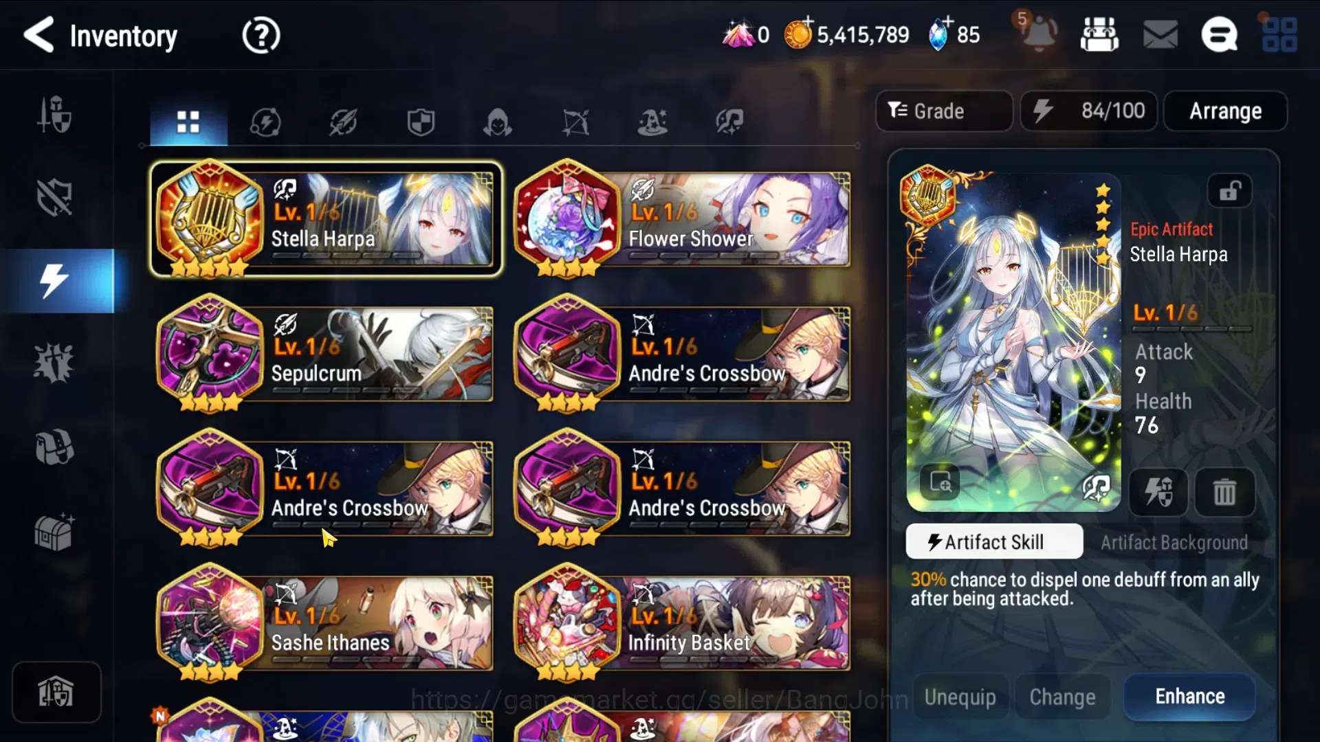 Epic Seven Accounts Global Unverif | Fresh Starter 3 ML (DP Aria, Stra image 3