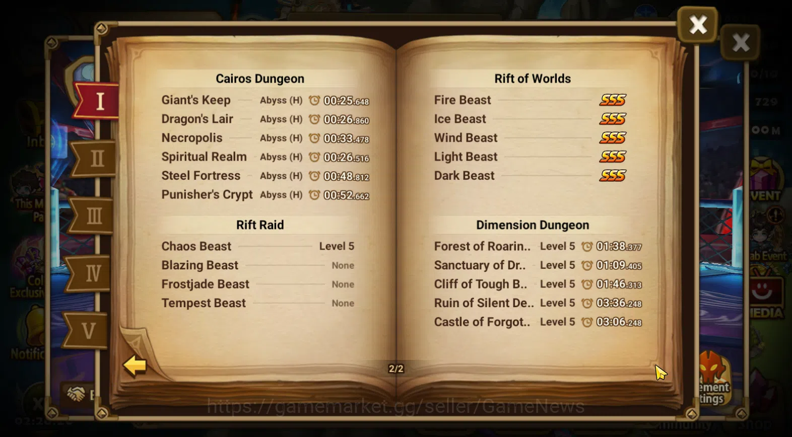 Summoners War: Sky Arena Accounts ASIA WELL ACC|5 LD(Seimei,D Nezuko,Ritsu,Zenisek,B image 4