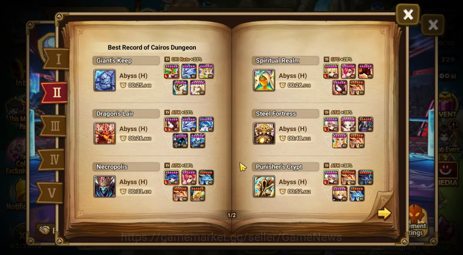 Summoners War: Sky Arena Accounts ASIA WELL ACC|5 LD(Seimei,D Nezuko,Ritsu,Zenisek,B image 5