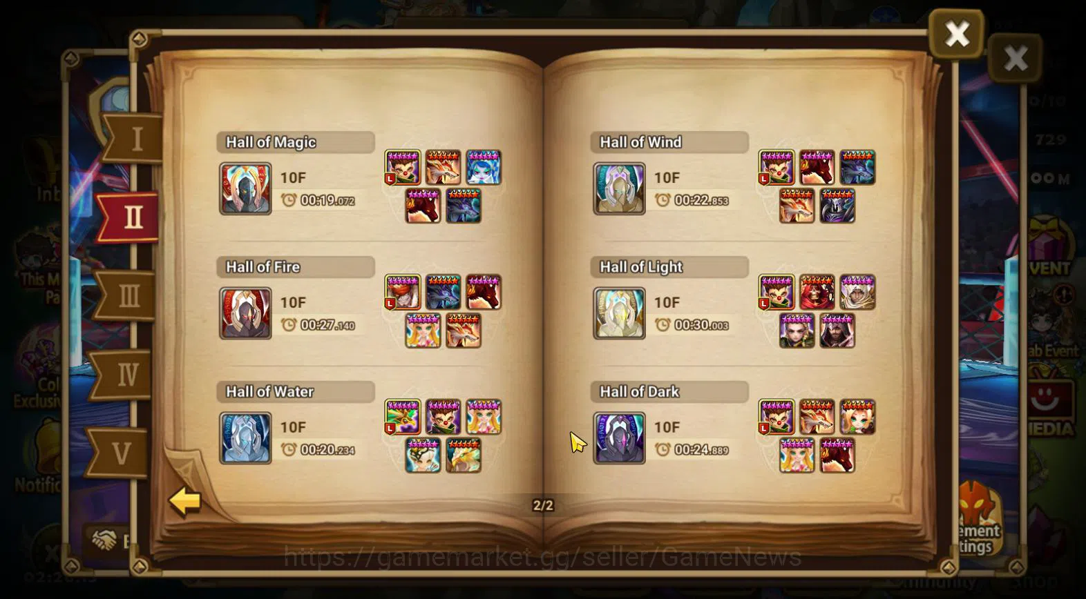 Summoners War: Sky Arena Accounts ASIA WELL ACC|5 LD(Seimei,D Nezuko,Ritsu,Zenisek,B image 6
