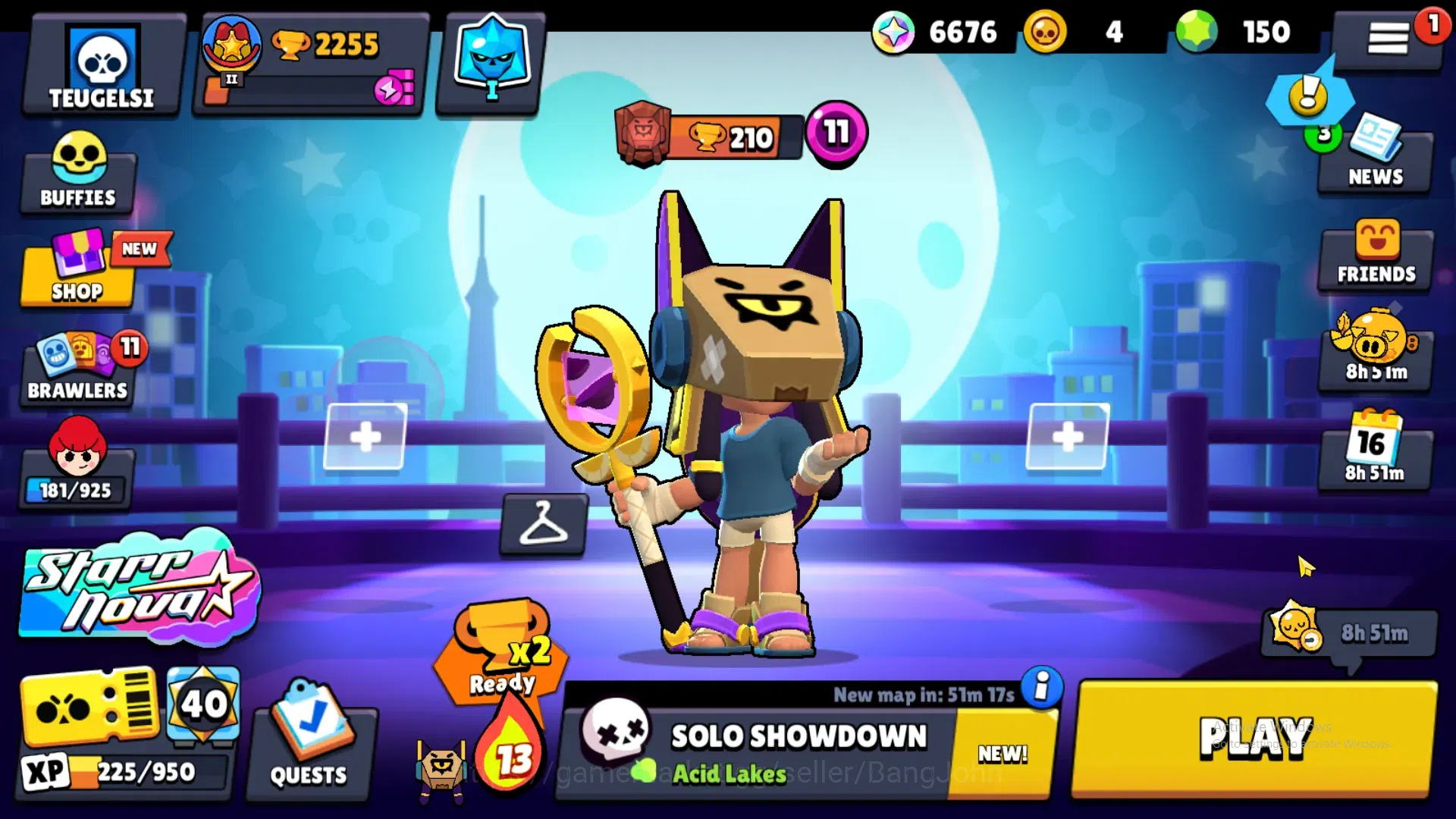 Brawl Stars Accounts 2255Thropy|29 Brawler-4 Max Lv(Edgar,Tick,Finx,She image 17