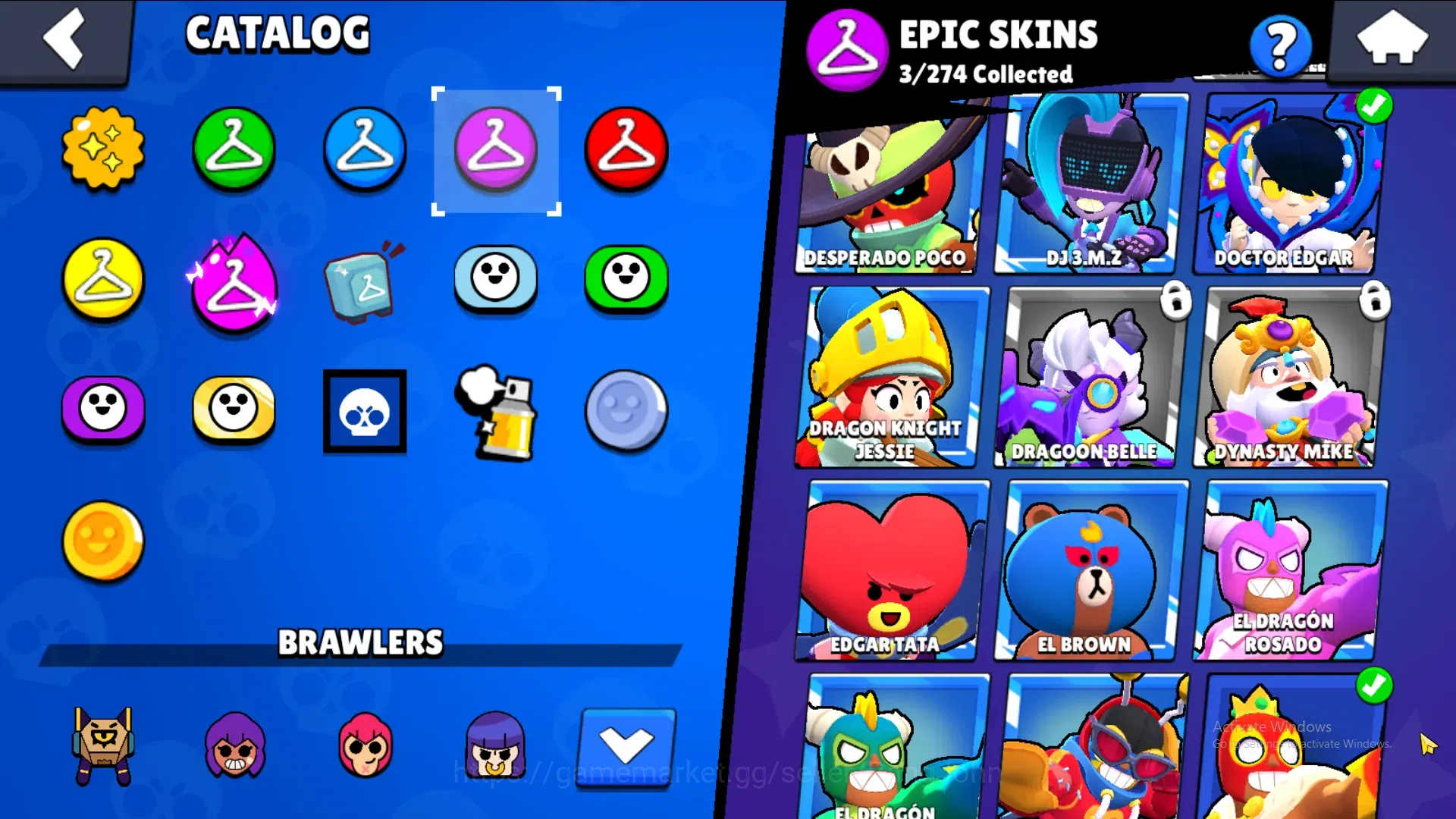 Brawl Stars Accounts 2255Thropy|29 Brawler-4 Max Lv(Edgar,Tick,Finx,She image 5
