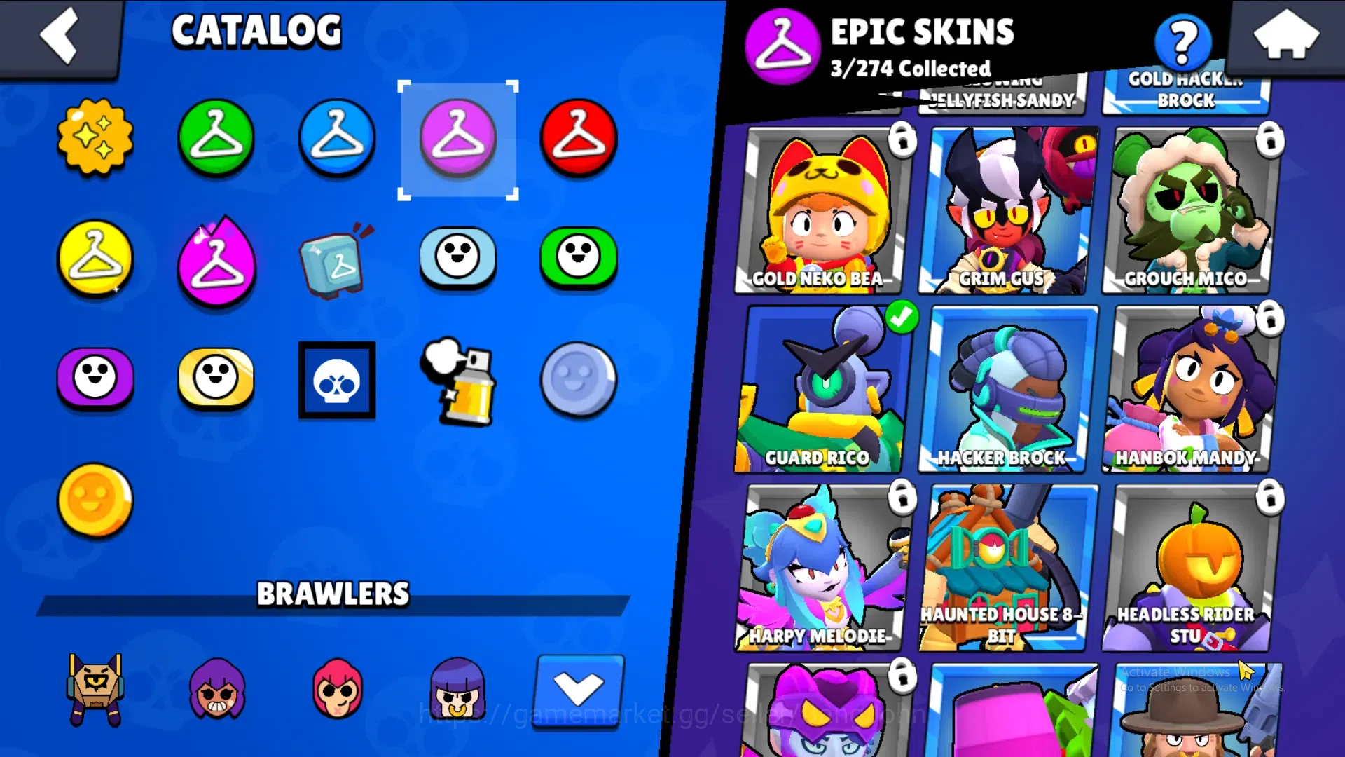 Brawl Stars Accounts 2255Thropy|29 Brawler-4 Max Lv(Edgar,Tick,Finx,She image 7