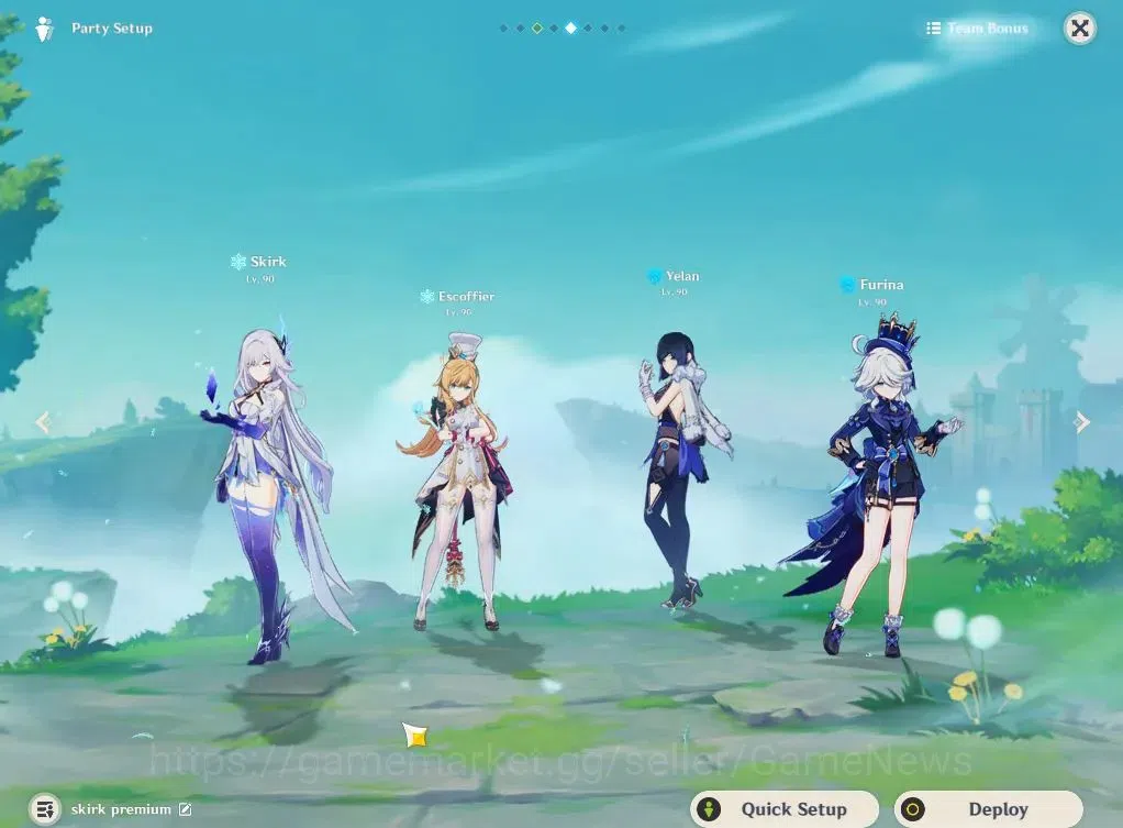 Genshin Impact Accounts End Game ASIA|AR58|14 Limited+10(*5Weapon)|2 PremTeam 3