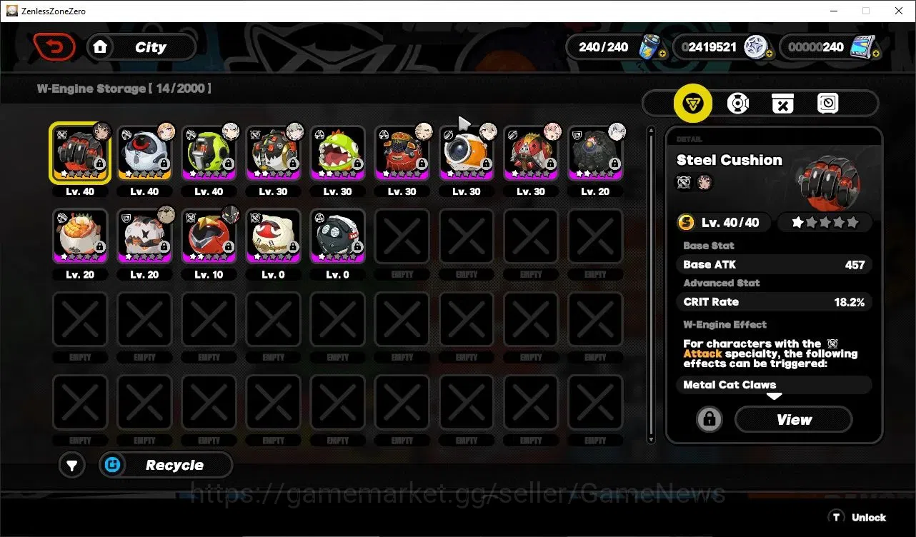 Zenless Zone Zero Accounts Starter ASIA|IK 38|1 Limited (Norma)+Sign |2 STD Character (Nekomata)+Sign Rina M1|1 S Bangboo|MC 6