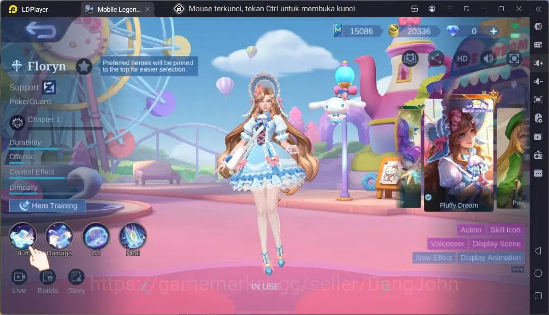 Mobile Legends: Bang Bang Accounts Global|Hero 131|Skin 250|Renowned|Sanrio Floryn|KO image 16