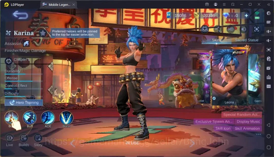 Mobile Legends: Bang Bang Accounts Global|Hero 131|Skin 250|Renowned|Sanrio Floryn|KO image 17