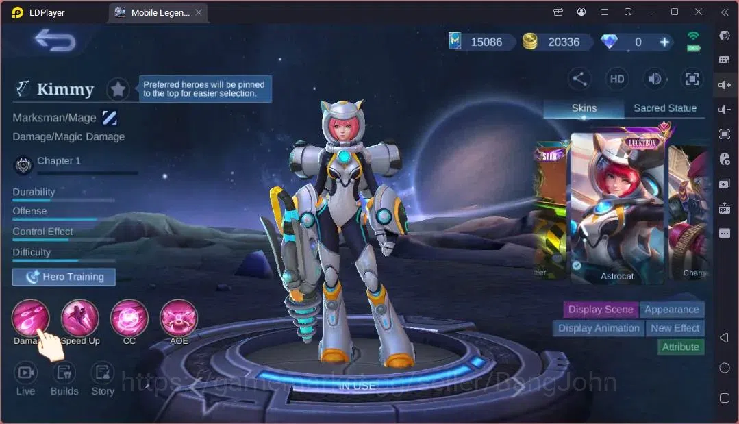 Mobile Legends: Bang Bang Accounts Global|Hero 131|Skin 250|Renowned|Sanrio Floryn|KO image 18