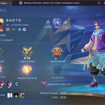 Mobile Legends: Bang Bang Collector Global|Hero 131|Skin 250|Renowned|Sanrio Floryn|KO image 1