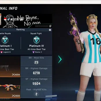 Blood Strike Accounts Collab Skin ASIA|Eternal Gun:D.Eagle|9 Collab Gun [7DS|AOT|EVA|TR]|5 Limited Gun|2 Collab
