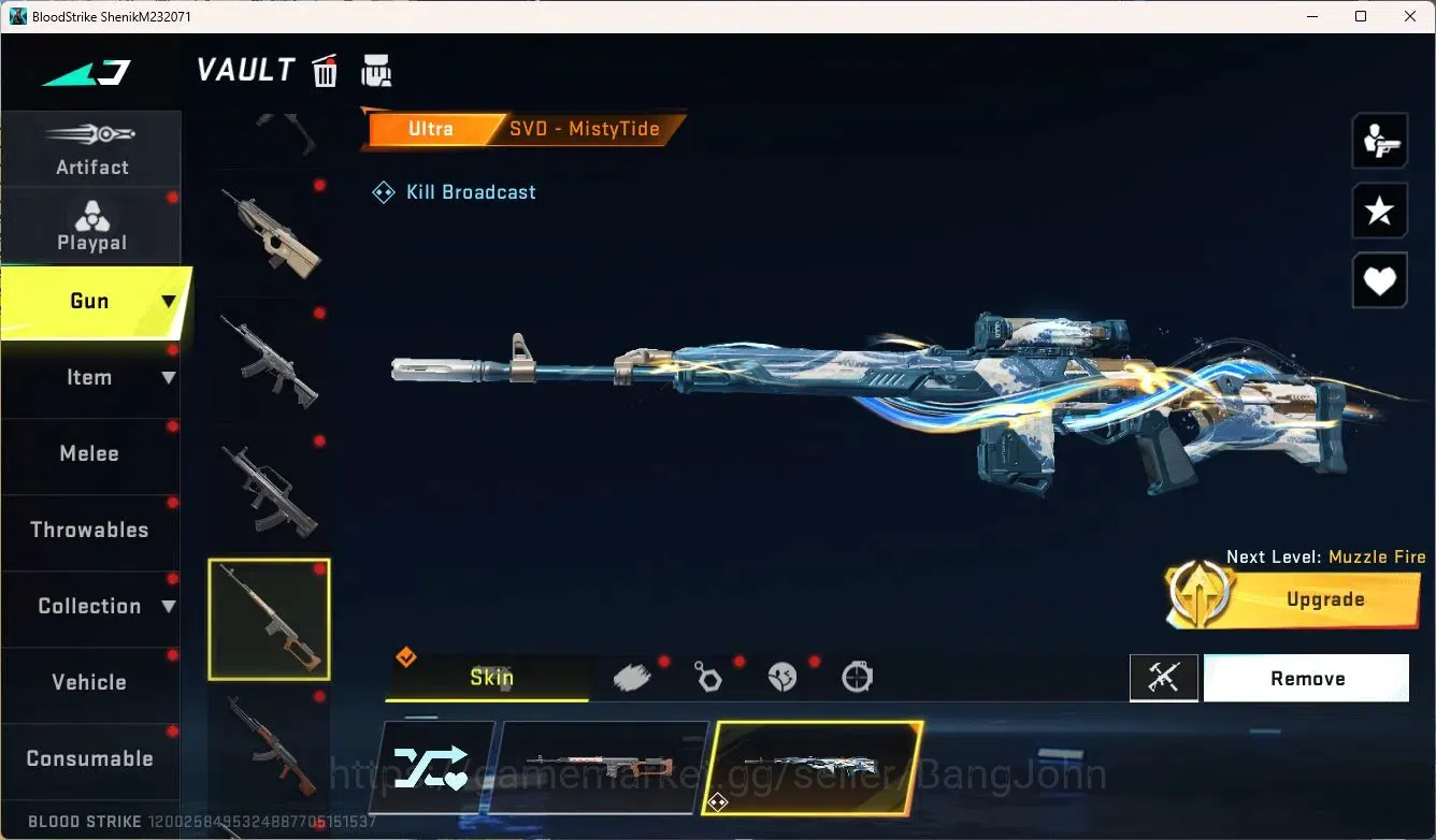 Blood Strike Accounts Asia | EVO M4A1,2 Eternal Guns (KAG-6, M700), Eter image 12