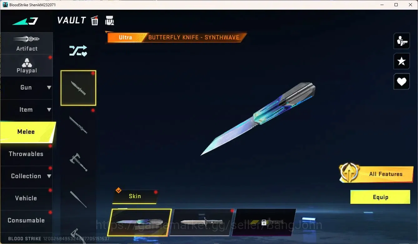 Blood Strike Accounts Asia | EVO M4A1,2 Eternal Guns (KAG-6, M700), Eter image 16