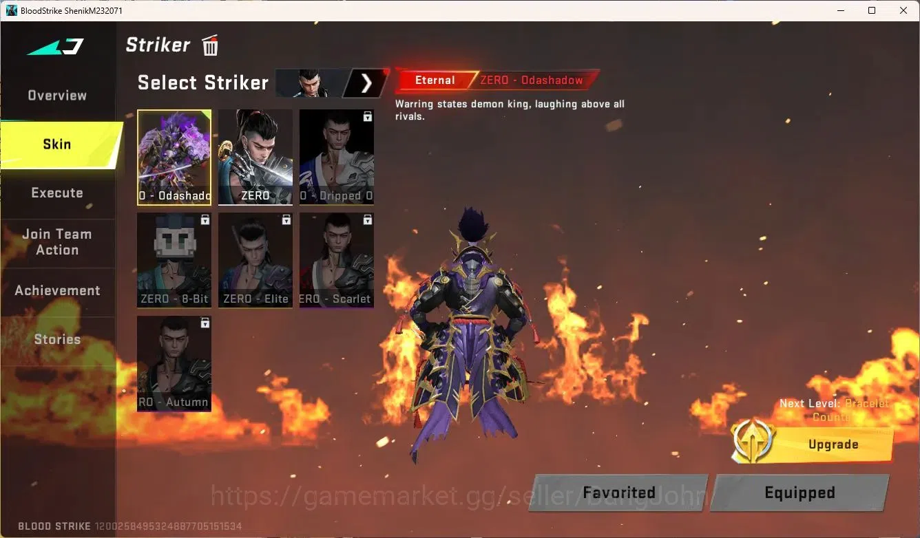 Blood Strike Accounts Asia | EVO M4A1,2 Eternal Guns (KAG-6, M700), Eter image 3