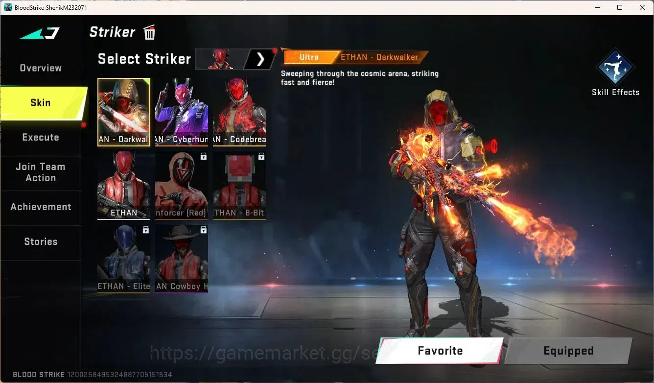 Blood Strike Accounts Asia | EVO M4A1,2 Eternal Guns (KAG-6, M700), Eter image 4