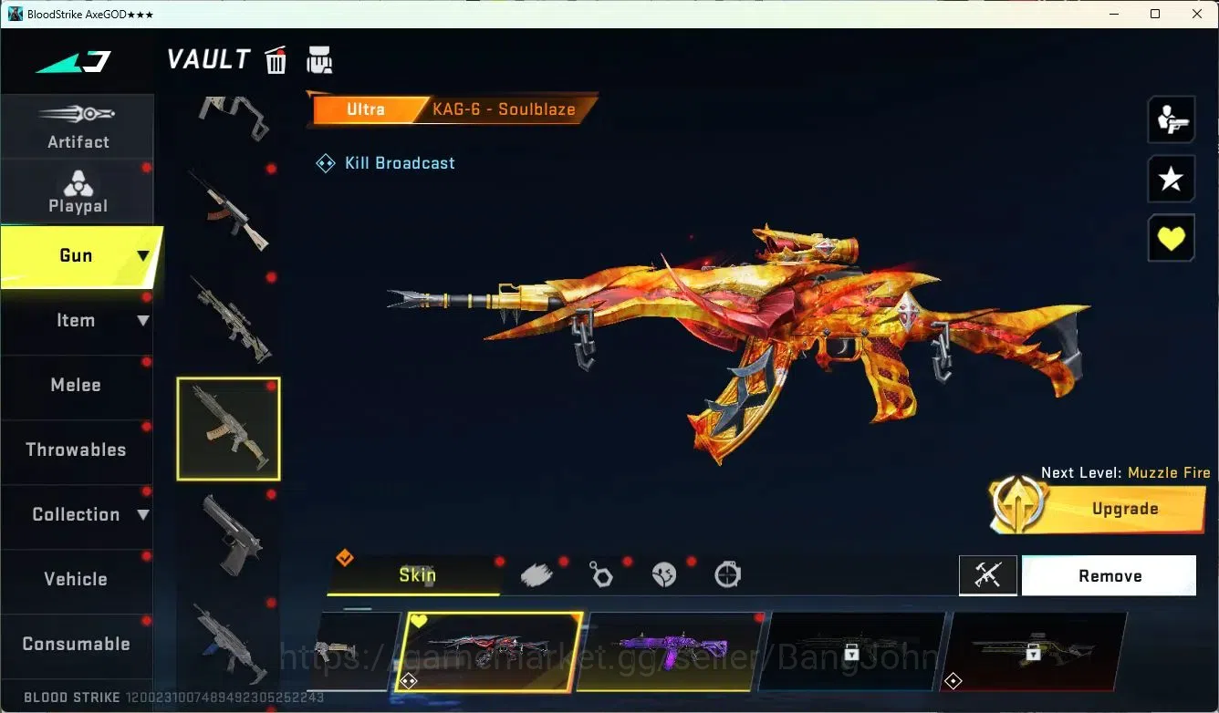 Blood Strike Accounts ASIA | 1 ETERNAL: Desert Eagle-Scorpius | 1 BLEACH image 11