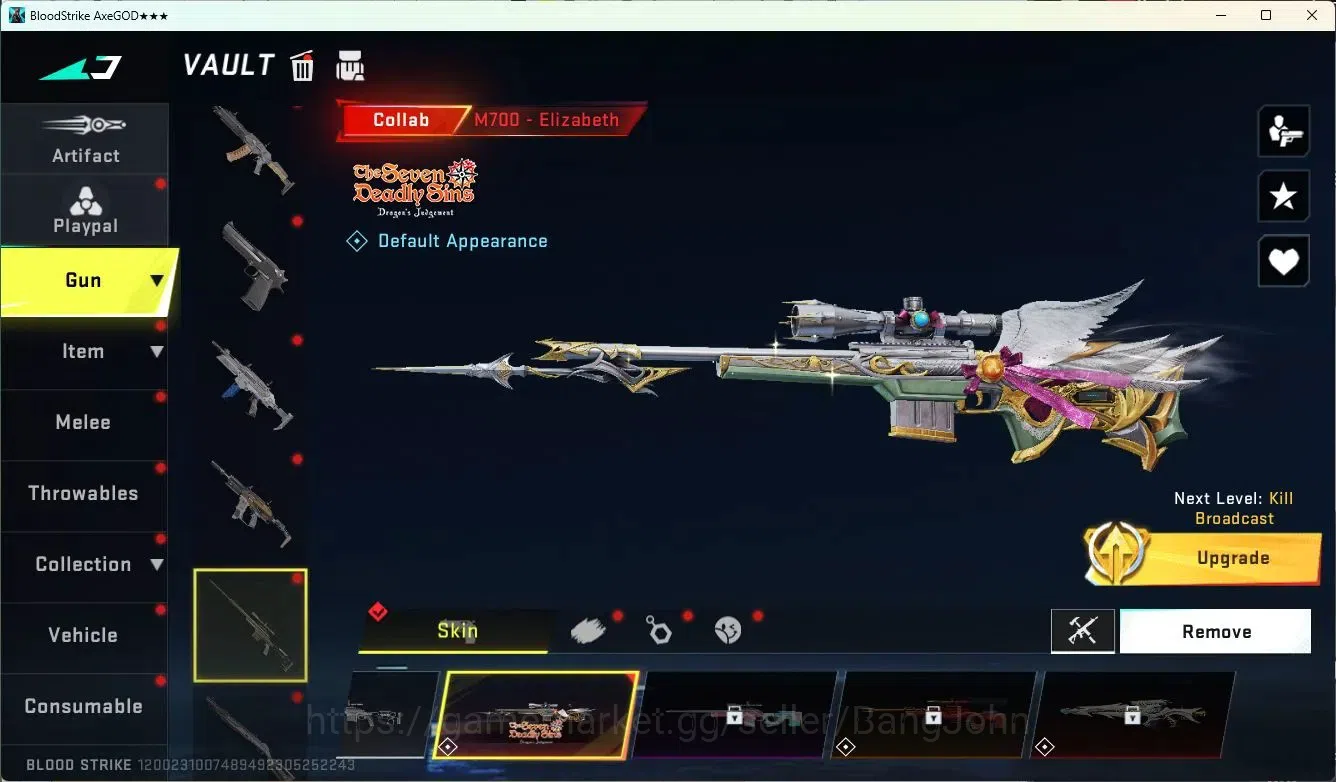 Blood Strike Accounts ASIA | 1 ETERNAL: Desert Eagle-Scorpius | 1 BLEACH image 13