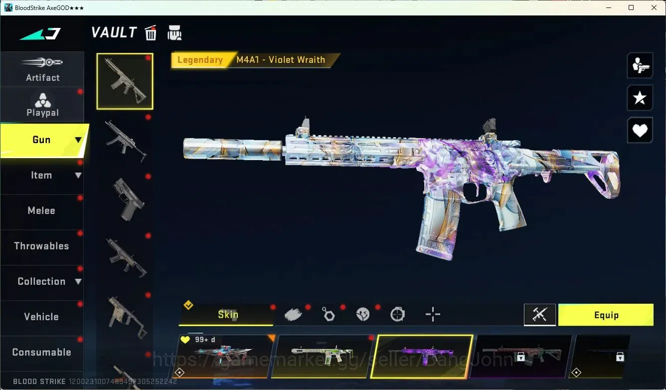 Blood Strike Accounts ASIA | 1 ETERNAL: Desert Eagle-Scorpius | 1 BLEACH image 7