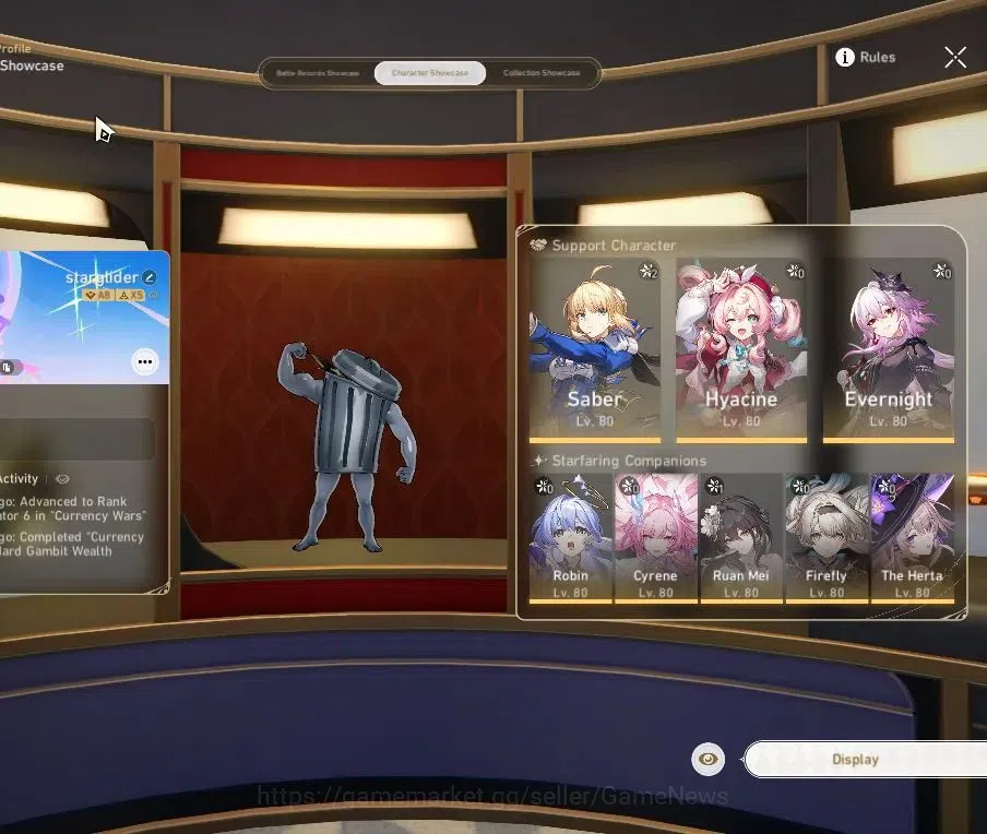Honkai Star Rail Accounts Asia|Free GI|TL 70|26 Limited|Casto PremTeam|(Cast image 2
