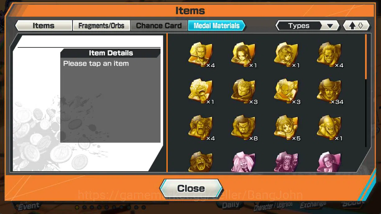 One Piece Bounty Rush Accounts global, 3 ex, 2 max | bp kuzan, luffy gear 4, film image 11