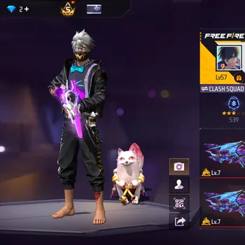 Free Fire Accounts FREE FIRE 2 MAX EVO GUN | M1887 LVL 7,AK47 DRACO LVL 7,VAULT COOL,READY TO PLAY,TERMURAH
