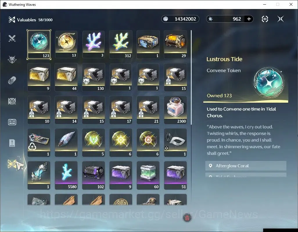 Wuthering Waves Accounts NA |UL 47|2 Limited|Lucy RC 6 + Sign, Rebecca RC 1 image 10