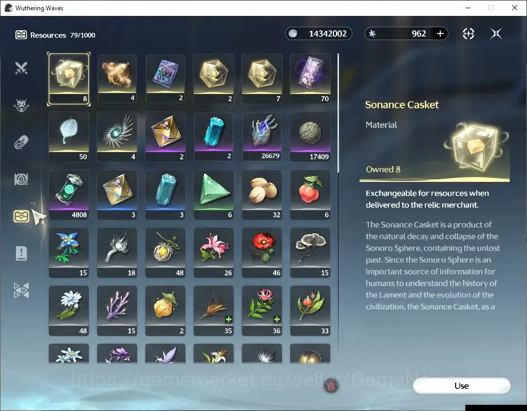 Wuthering Waves Accounts NA |UL 47|2 Limited|Lucy RC 6 + Sign, Rebecca RC 1 image 9