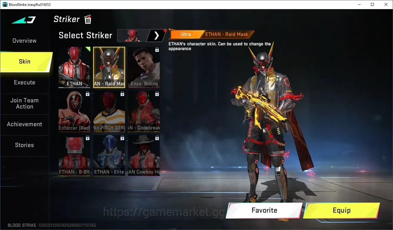 Blood Strike Accounts Starter ASIA|Starter Acc| KAG-6 Collab|2 ULTRA|2 LEGENDARY Guns|2 LEGENDARY Items|LogNetEase(BS546Z) 3
