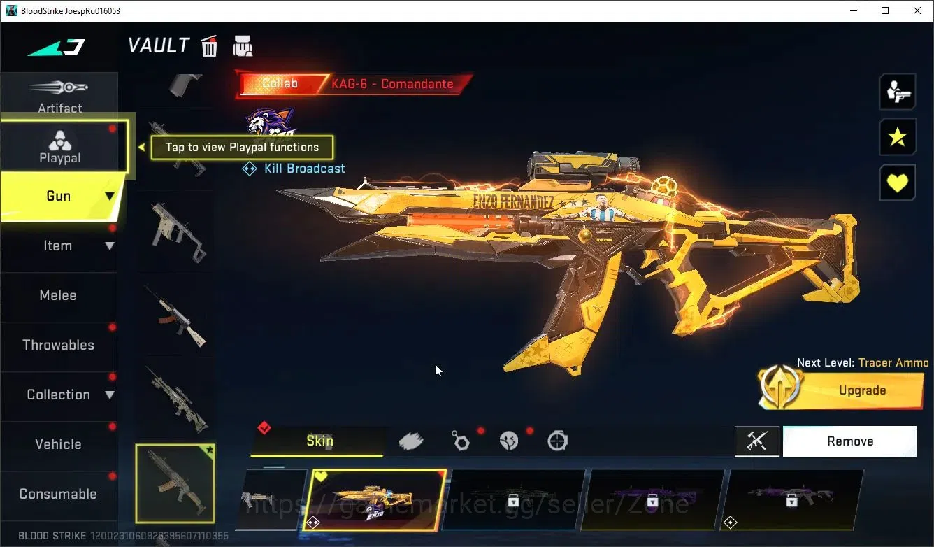 Blood Strike Accounts Starter ASIA|Starter Acc| KAG-6 Collab|2 ULTRA|2 LEGENDARY Guns|2 LEGENDARY Items|LogNetEase(BS546Z) 5