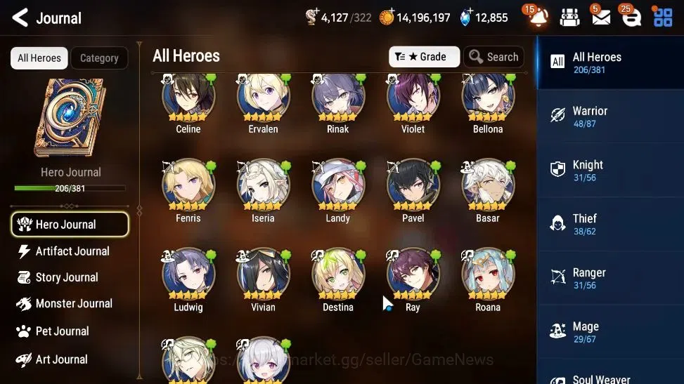 Epic Seven Accounts GLOBAL Unverif|19 ML(NOTOS,School Nurse Yulha,RNL, image 10
