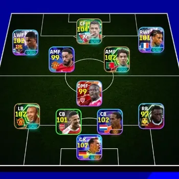eFootball Accounts Legends & Iconic Players Android|PW3192|BigTime Messi + Ronaldo + Bellingham,Showtime