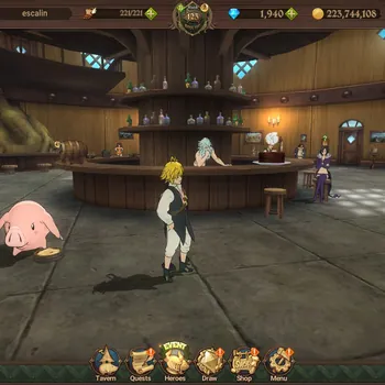 The Seven Deadly Sins: Grand Cross Accounts Endgame ASIA|3.5M CC|DM1940+LS 65|2 LR Helbram2/6,Elizabeth|Full collab FF|4 UR