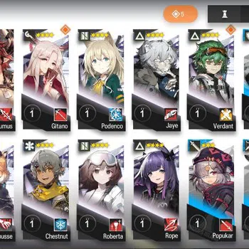 Arknights Accounts Starter Lv 1 | 19 Operator | 1 Limited | [SilverAsh the Reignfrost] | Chapter 0-1 | Check SS |(AK1372)