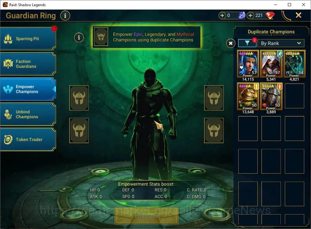 Raid: Shadow Legends Accounts Lv46 1M Power|1 Mythic[Nais]+24 Legend(Minaya,Alic image 16
