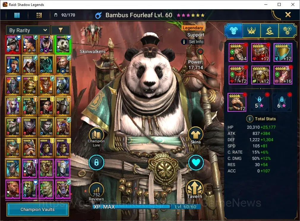 Raid: Shadow Legends Accounts Lv46 1M Power|1 Mythic[Nais]+24 Legend(Minaya,Alic image 6