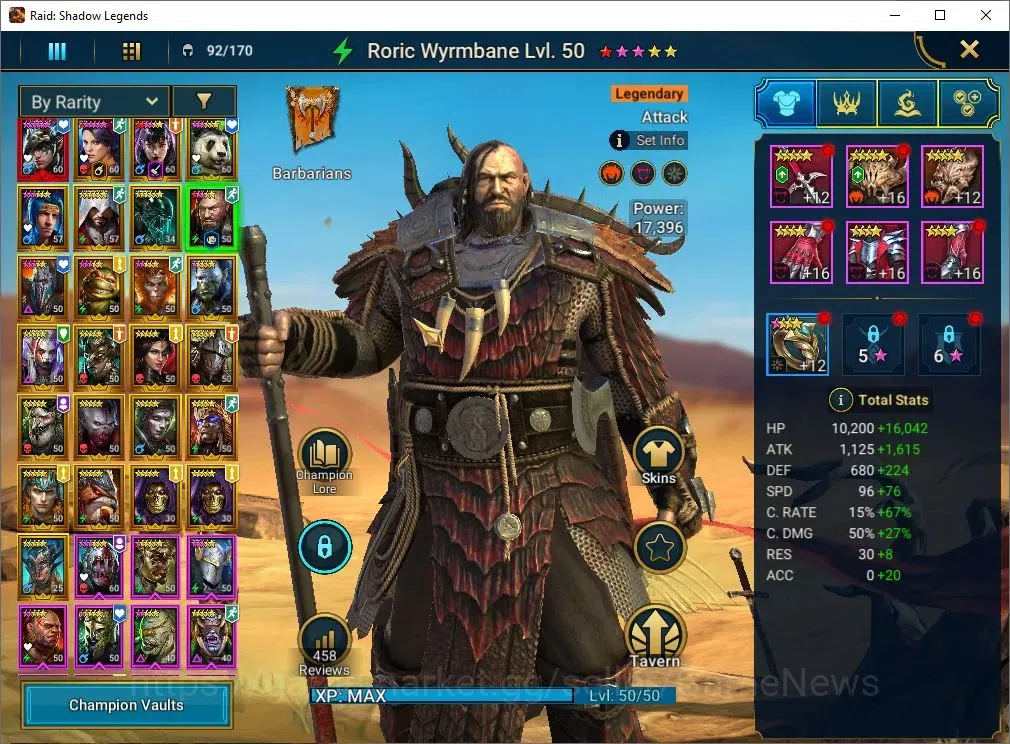 Raid: Shadow Legends Accounts Lv46 1M Power|1 Mythic[Nais]+24 Legend(Minaya,Alic image 8