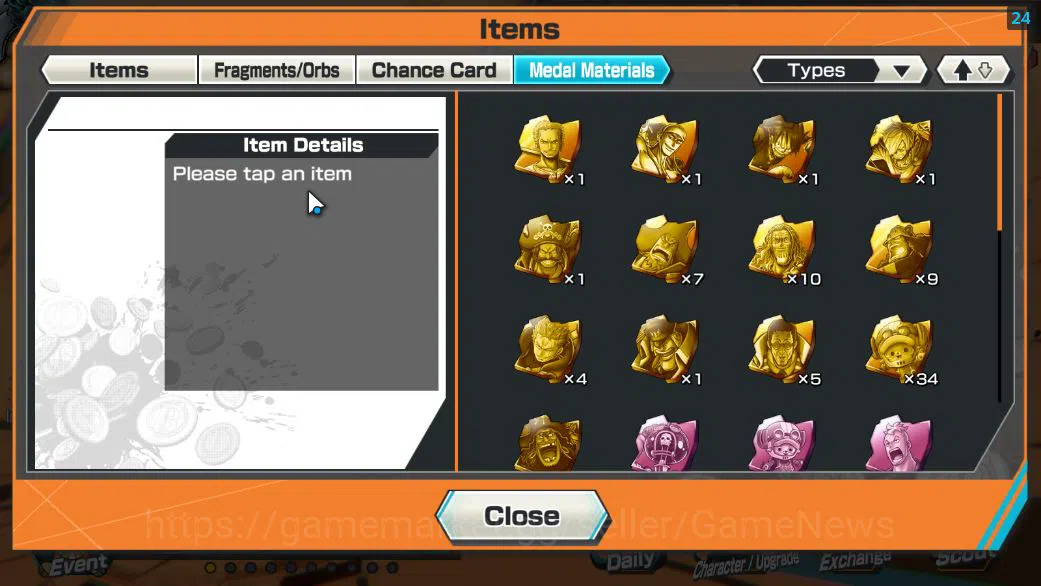 One Piece Bounty Rush Accounts Starter Global|5 EX|5Elders Saturn,KOP Roger,BP Kuzan,[Borsalino],4Emperor Teach|Rank 16